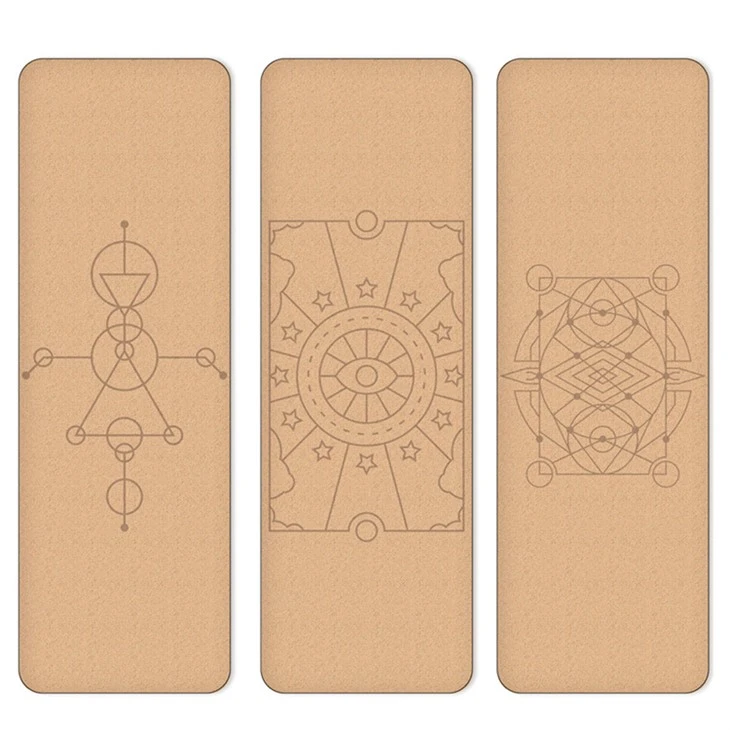 custom cork yoga mat