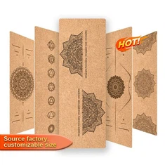 कॉर्क योगा मैट सेट